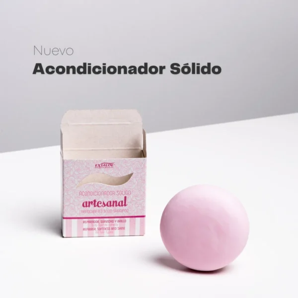 Acondicionador sólido artesanal, 60 g