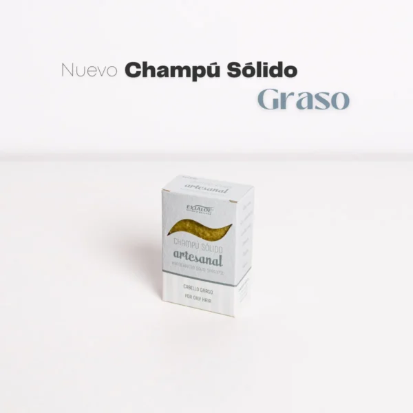 Champú sólido artesanal CABELLO GRASO