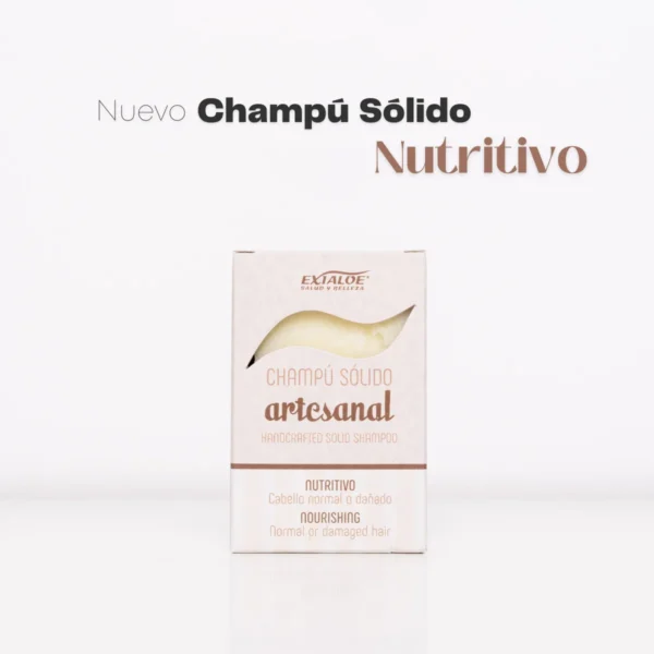 Champú sólido artesanal NUTRITIVO